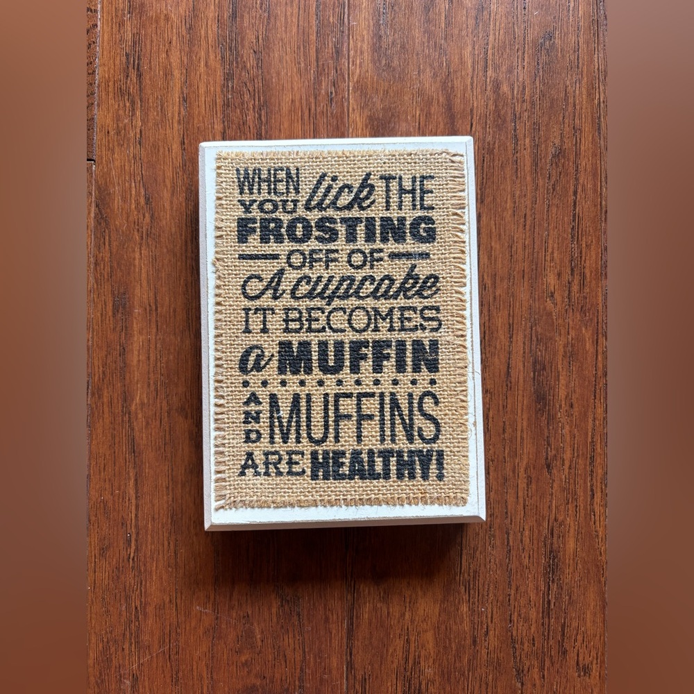 Funny Kitchen Art | Cupcakes Are Healthy - Picture 10 of 10